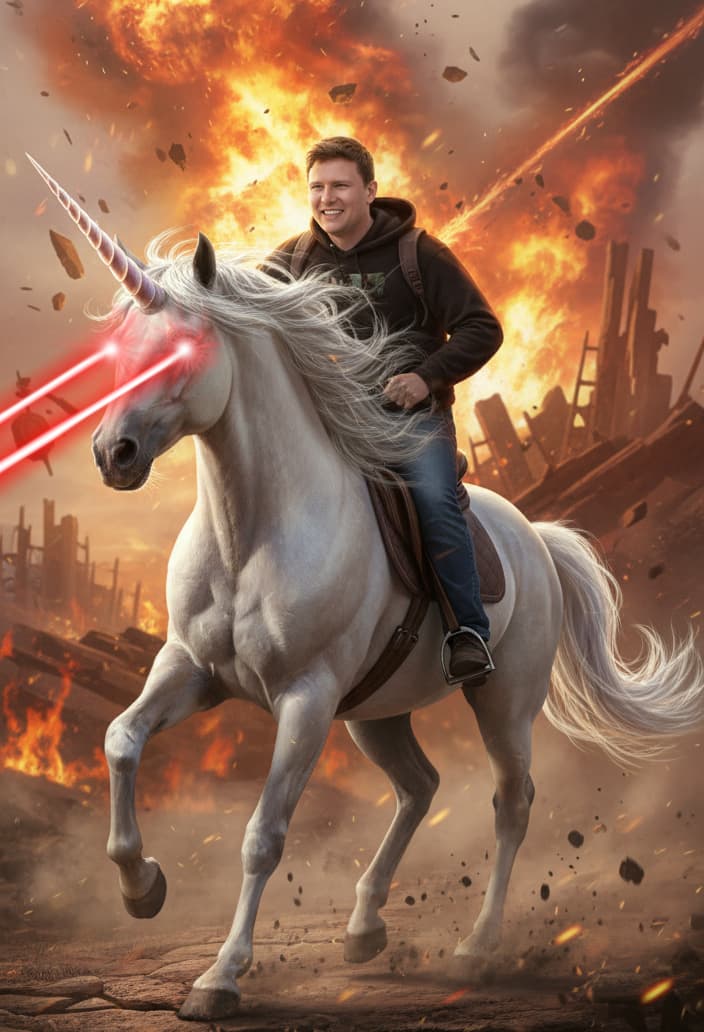 Example Heroic Person finished card