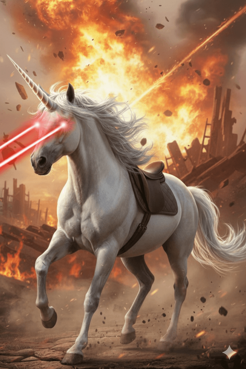 Heroic Person card template