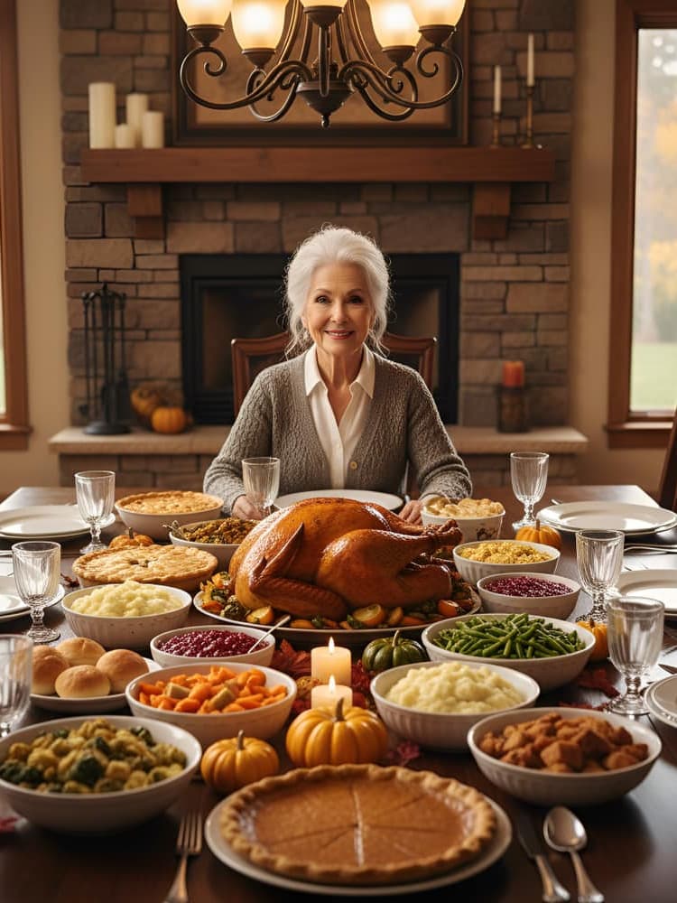 Thanksgiving example greeting card