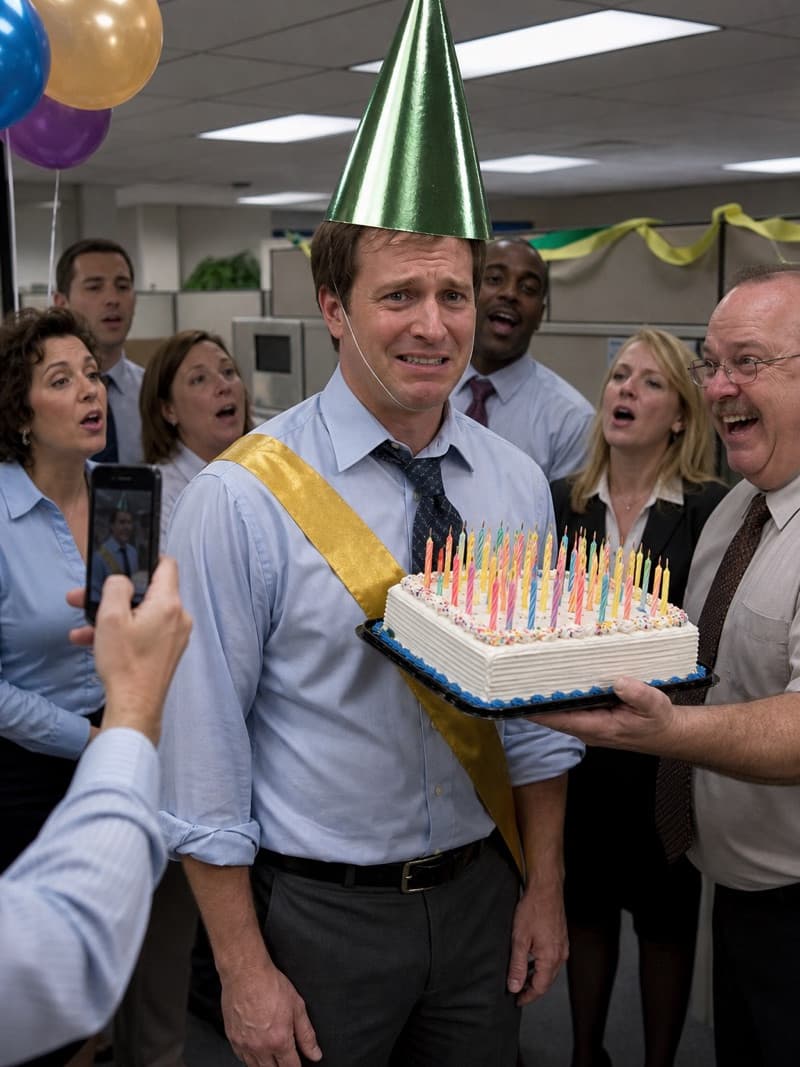 Office "Fun" example greeting card